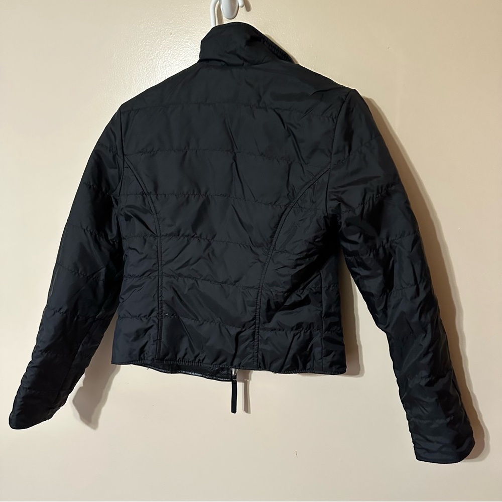 Wilson’s Leather Maxima black leather women’s jacket size small reversible - Picture 8 of 11